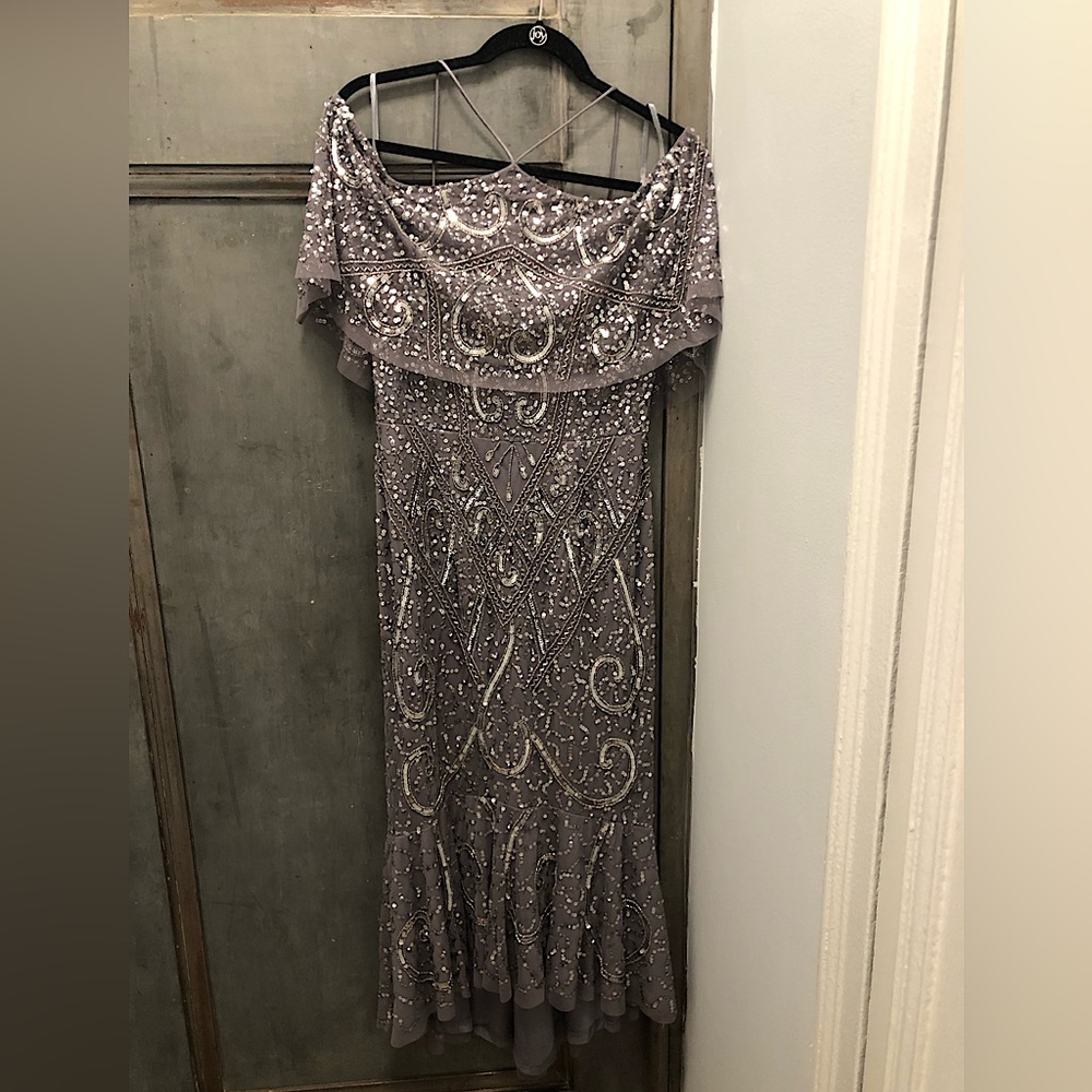 Aiden Matix beaded gown